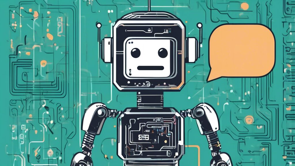 ## DALL-E Prompt Ideas for Chatbots Explained:nn**Option 1 (Literal):**nn> A friendly robot having a conversation with a human, with speech bubbles illustrating the dialogue. The background should be