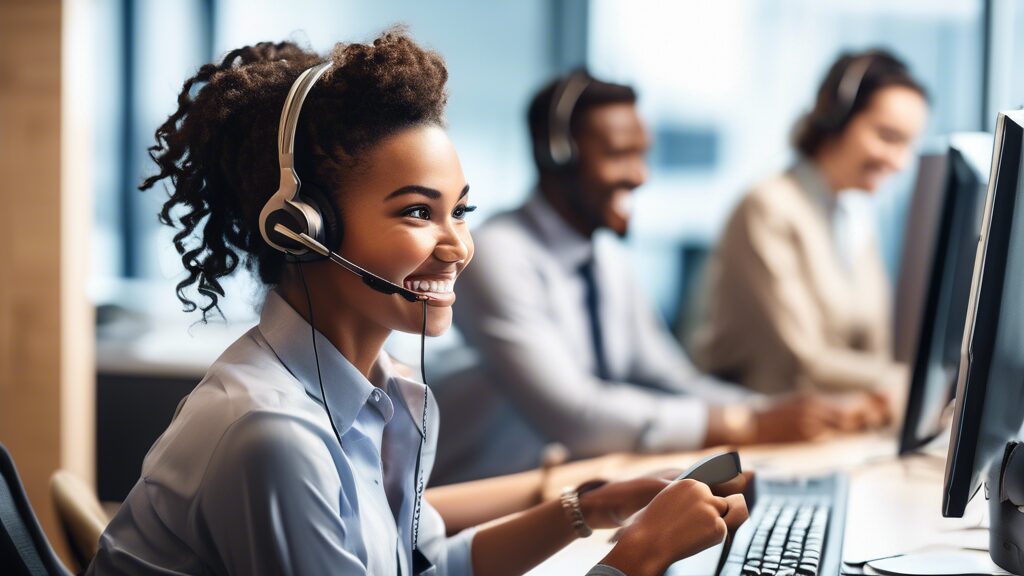 ## DALL-E Prompt Ideas for Customer Support BasicsnnHere are a few options depending on the style you'd like:nn**Option 1 (Literal):**nn> A photo of a customer service representative smiling and helpi