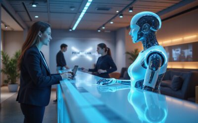 AI receptionist revolutionizes front desks: slash wait times, delight customers
